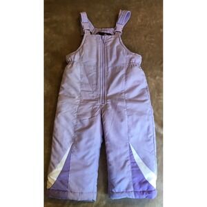 1 Madison Snow Pants Girls Size 2T Winter  Overalls Purple
